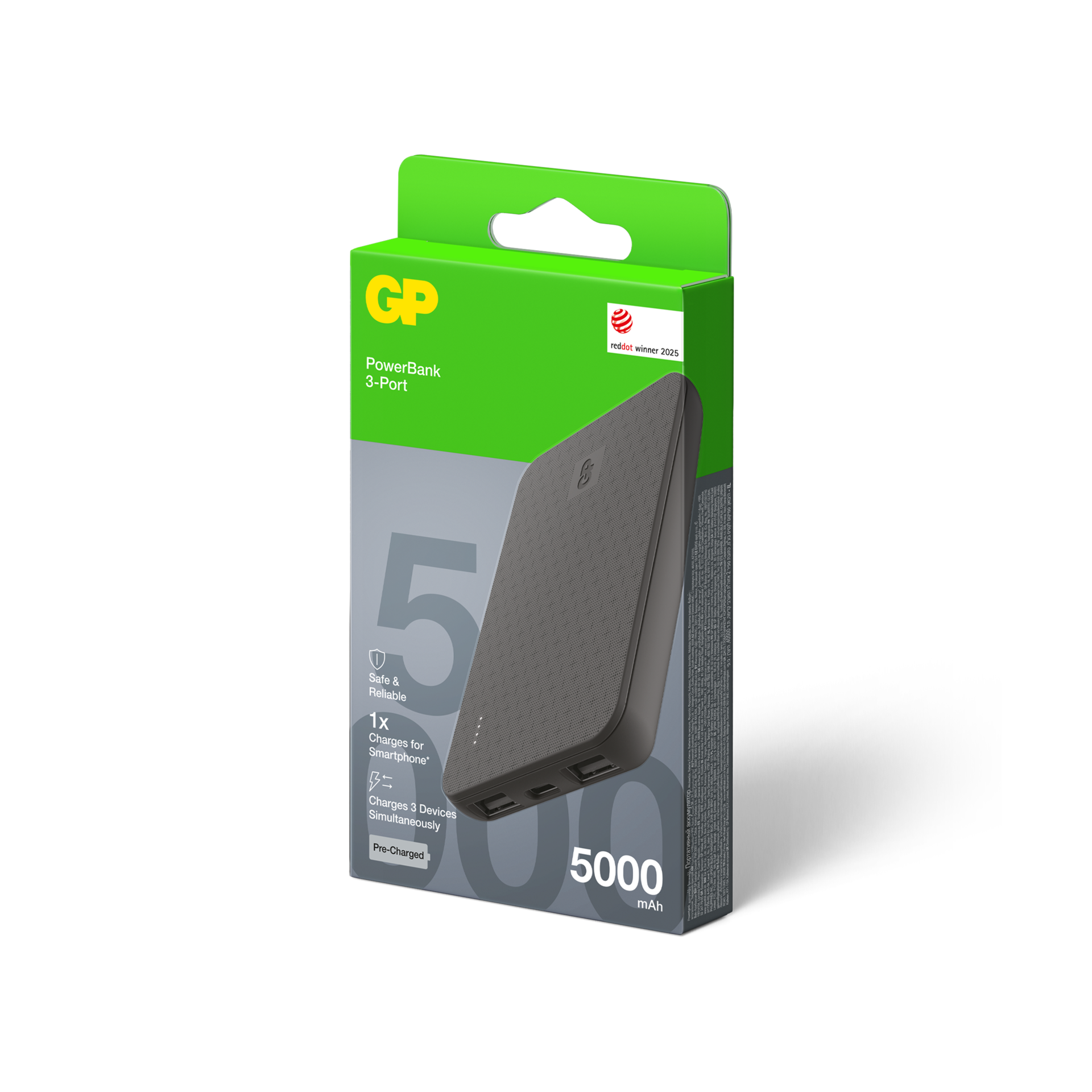 GP Powerbank Plus 5000mAh Black - Products